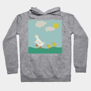 Mama Duck and Babies - Following the Leader Hoodie